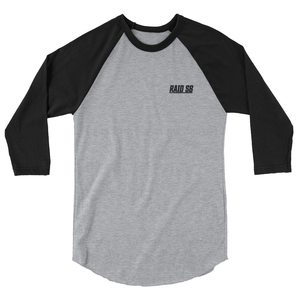 Raid SB Baseball Tee Raid Skateboards